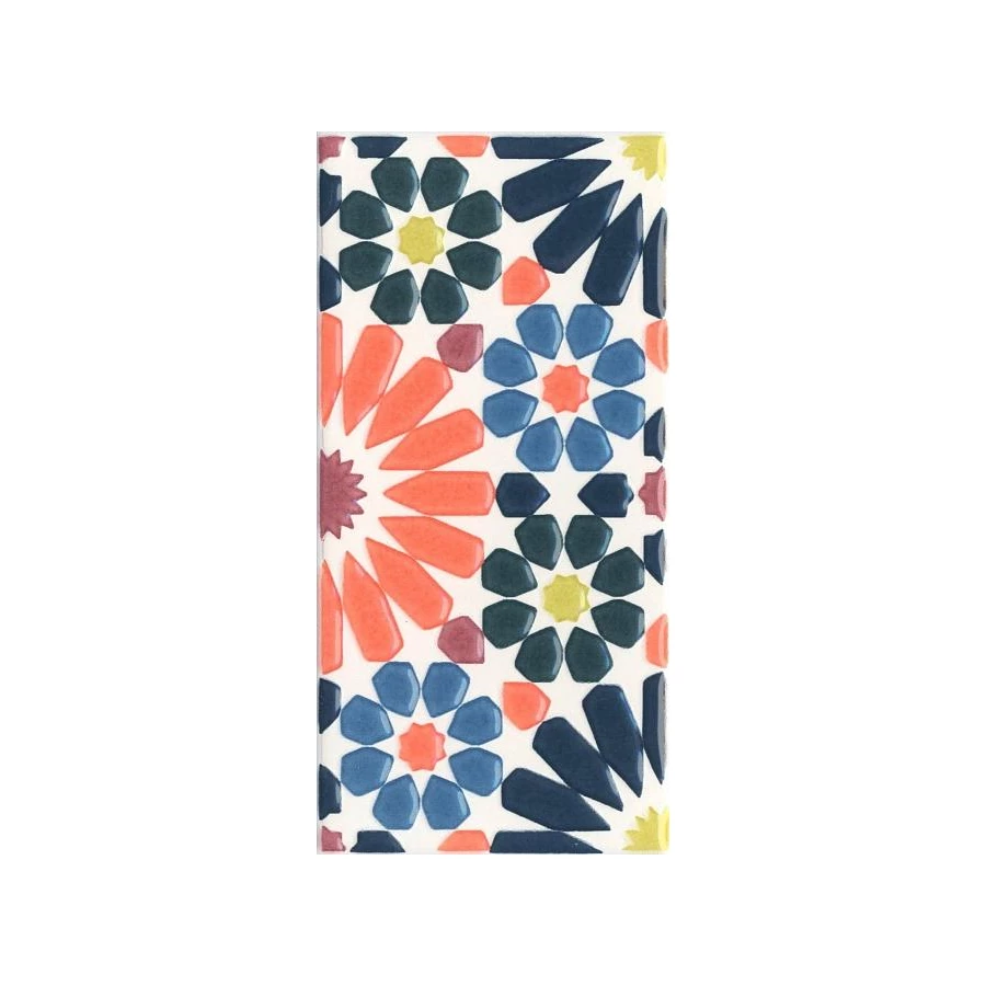 Декор Kerama Marazzi Алькасар многоцветный 7,4х15 см