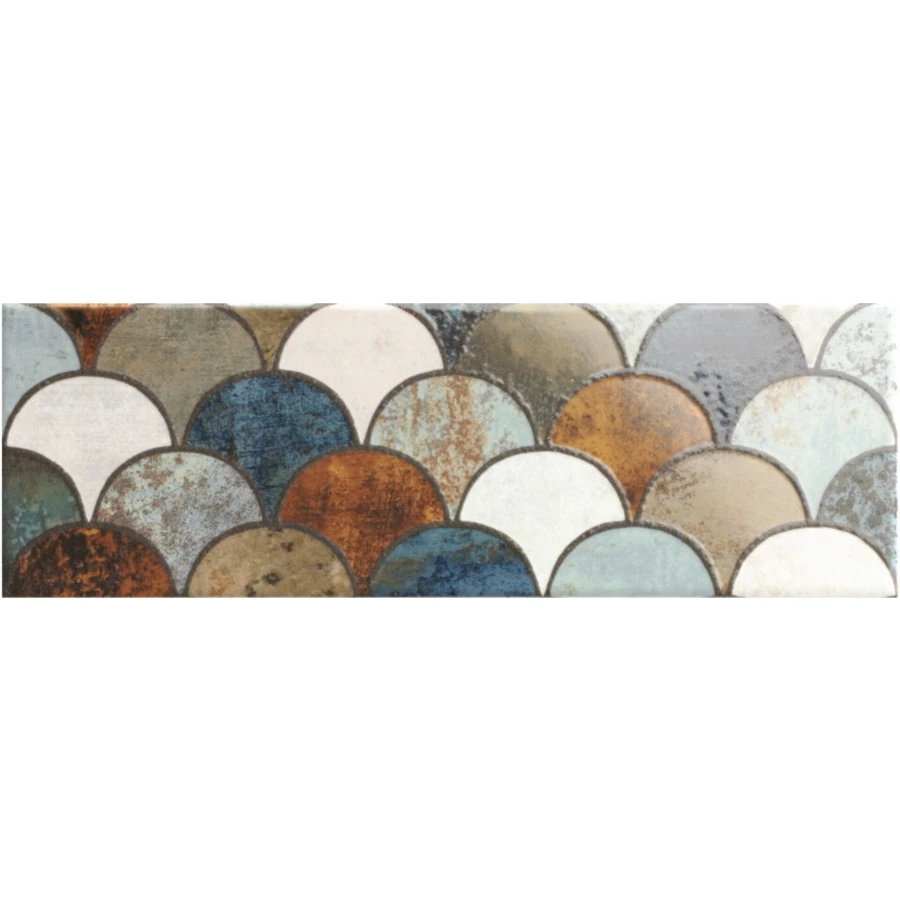 Плитка настенная Mainzu Escama Caramel PT03241 многоцветный 30х10 см