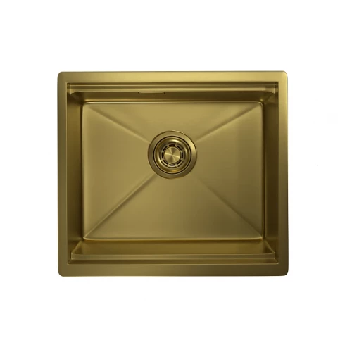 Кухонная мойка Granula 5045U золото сатин 50x44.5 см