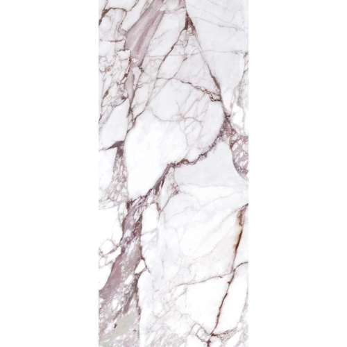 Керамогранит StaroSlabs Polished Calacatta Rose High Glossy глянцевый белый 36290890 278х120 см