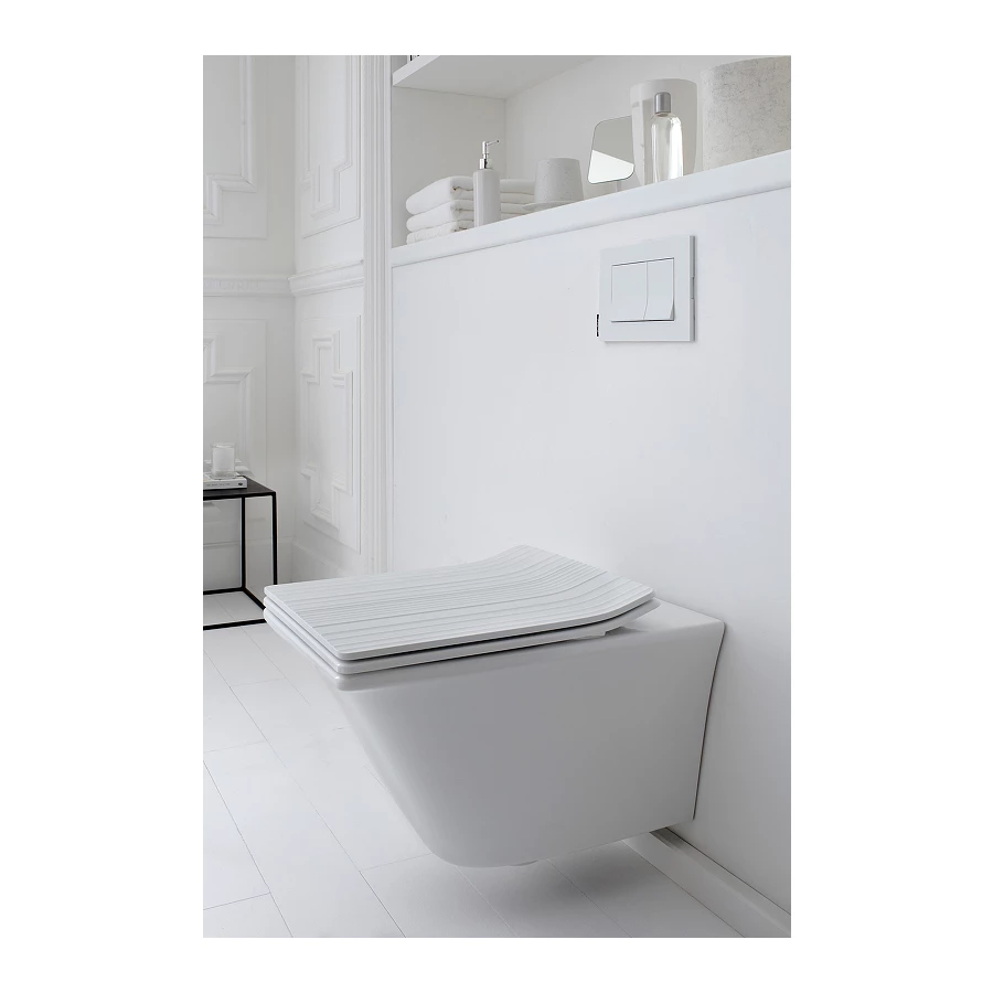 Подвесной унитаз Jacob Delafon Grands Boulevards безободковый белый EDW102-00