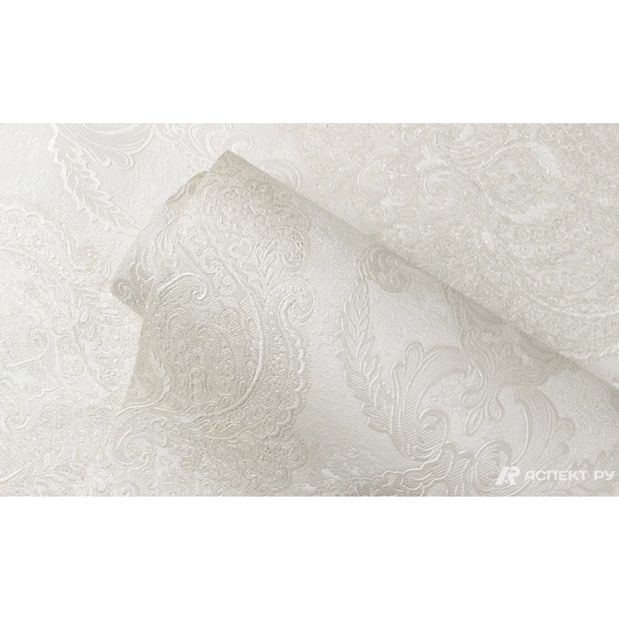 Обои флизелиновые Аспект Анталья Белый 70578-11 1,06х10,05 м