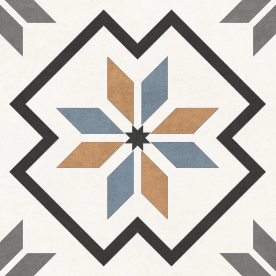 Керамогранит New Trend Design Art Mix 2 матовый многоцветный GP2020DMX23 20х20 см