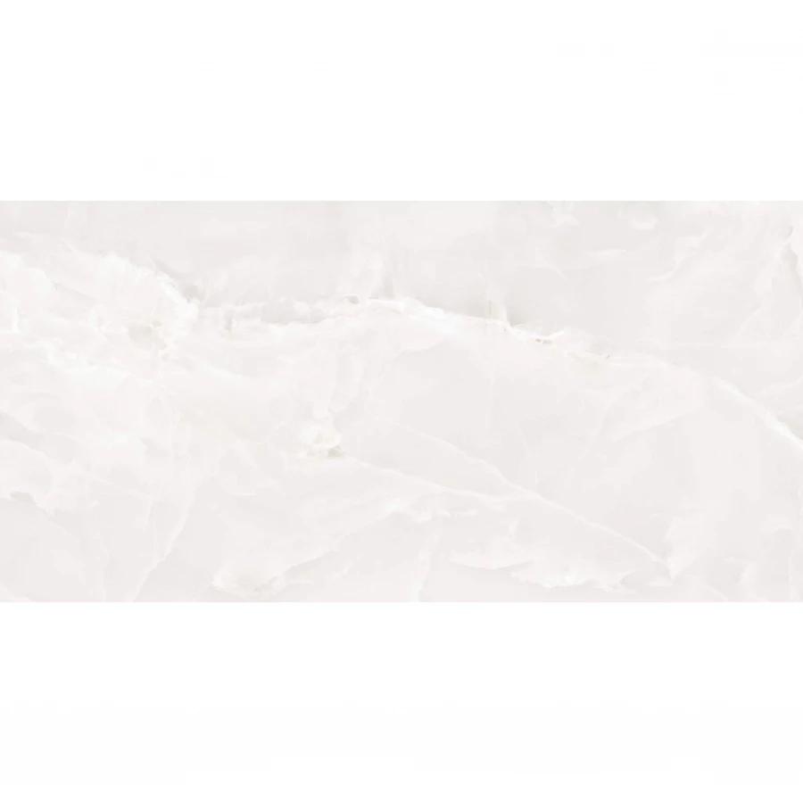 Керамогранит Staro Luna Rossa Onyx Elegant Cloud Satin полуматовый белый 48944242 120х60 см
