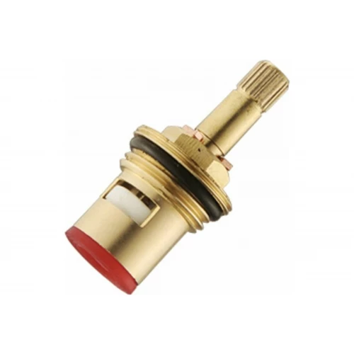 Кран-букса керамическая ПСМ 1/2" 15 шлицов удлиненная 2 резьбы PSM-1292-15