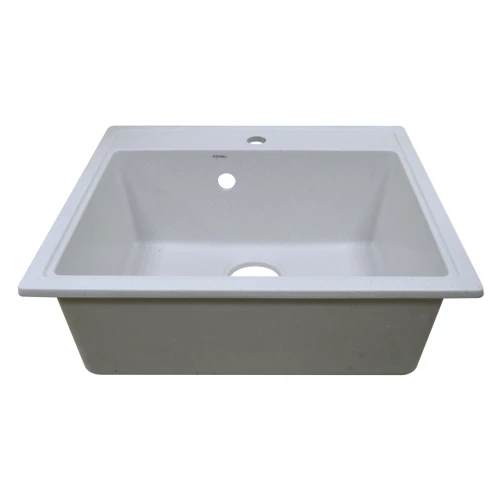 Кухонная мойка Azario Litos искусственный мрамор цвет хлопок CS00079702 57x50.5x20 см