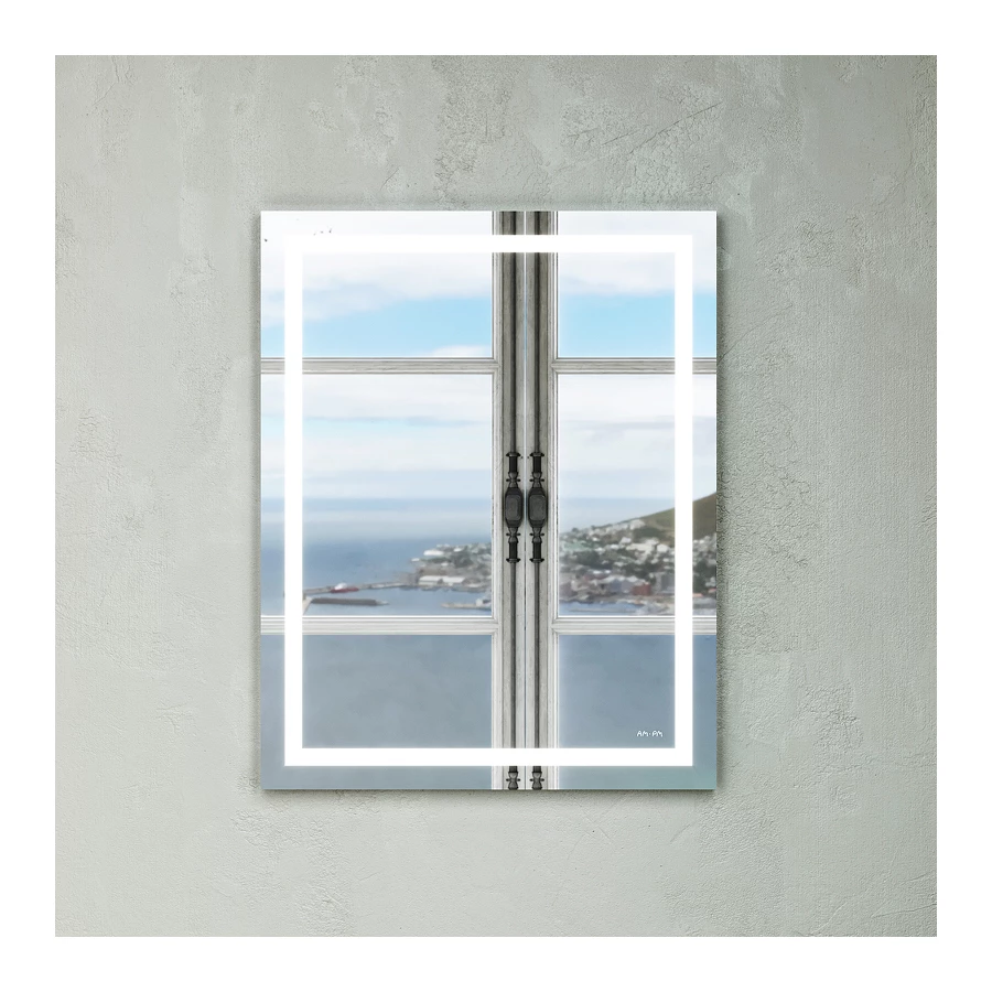 Зеркало Am Pm Gem с LED-подсветкой по периметру M91AMOX0551WG 55 см