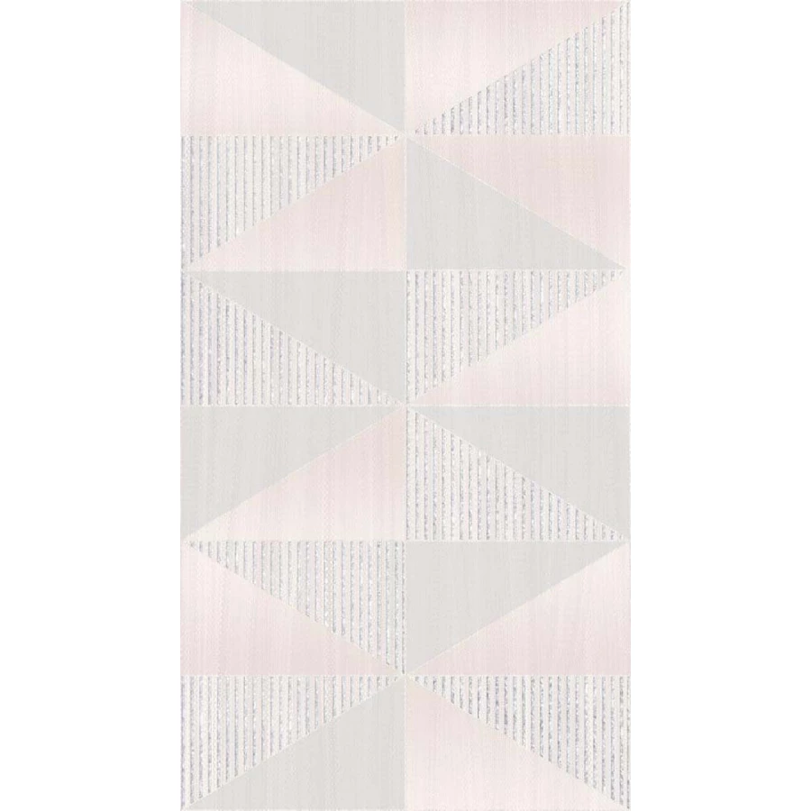Плитка настенная Global Tile Aroma 1 Декор глянцевая розовая 1645-0139 45х25 см