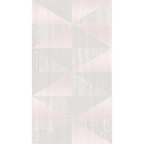 Плитка настенная Global Tile Aroma 1 Декор глянцевая розовая 1645-0139 45х25 см