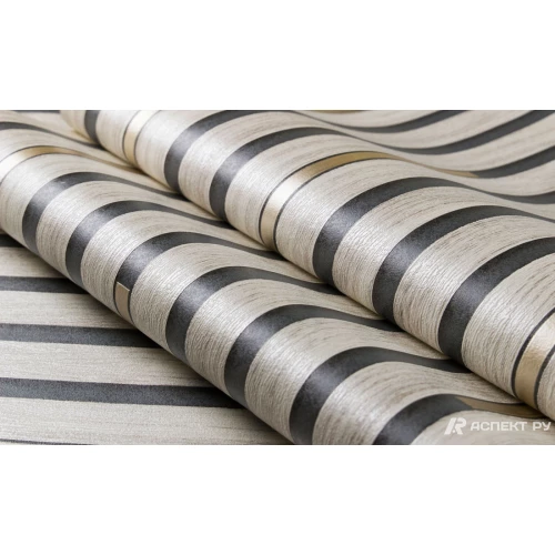 Обои флизелиновые Аспект Рейки бежевые 30275-42 1,06х10,05 м