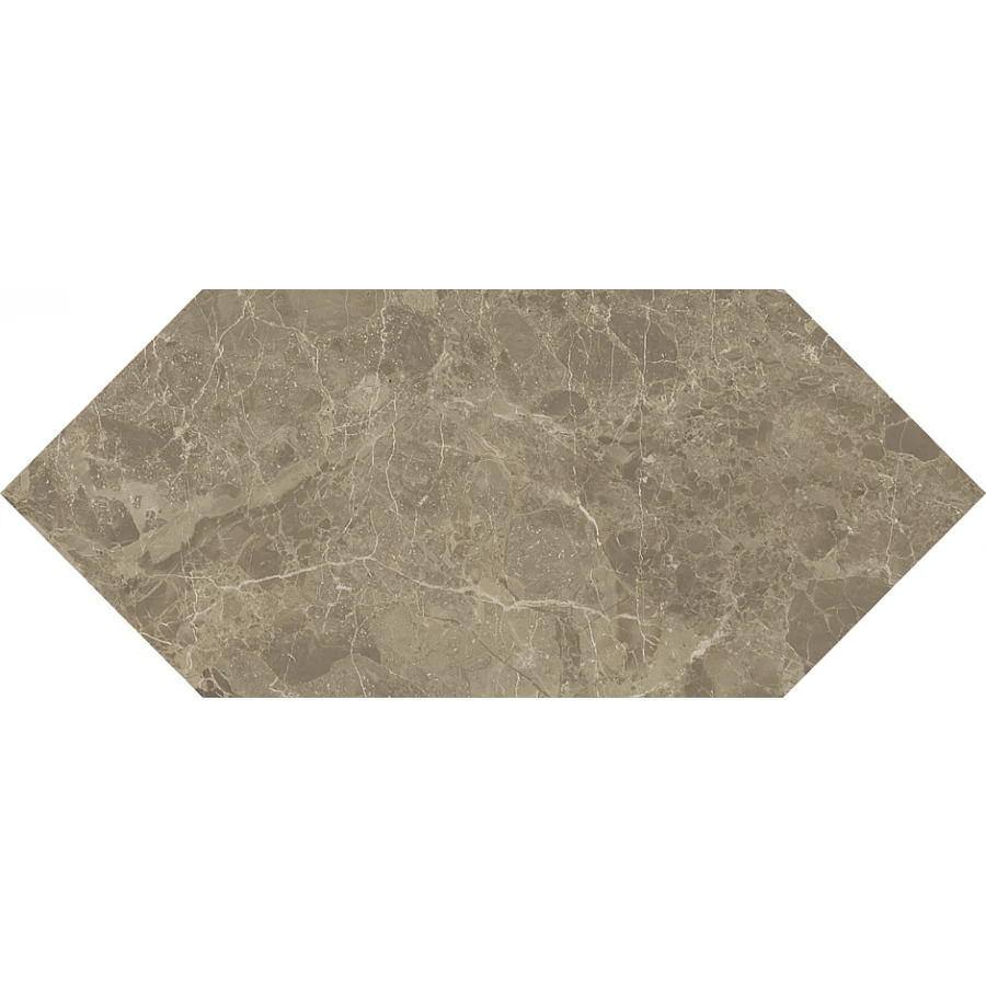 Плитка настенная Kerama Marazzi Бикуш глянцевый бежевый темный 14х34 см