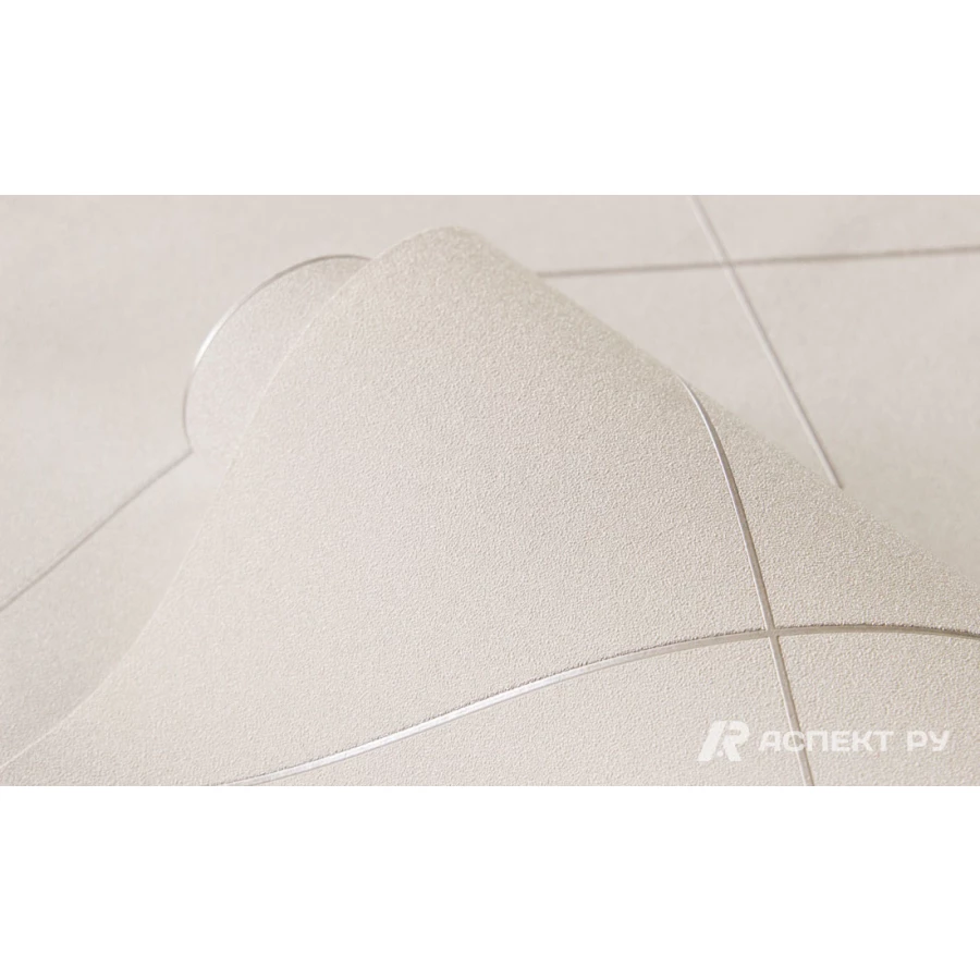 Обои флизелиновые Аспект Deluxe Мейсон бежевые 70527-12 1,06х10,05 м