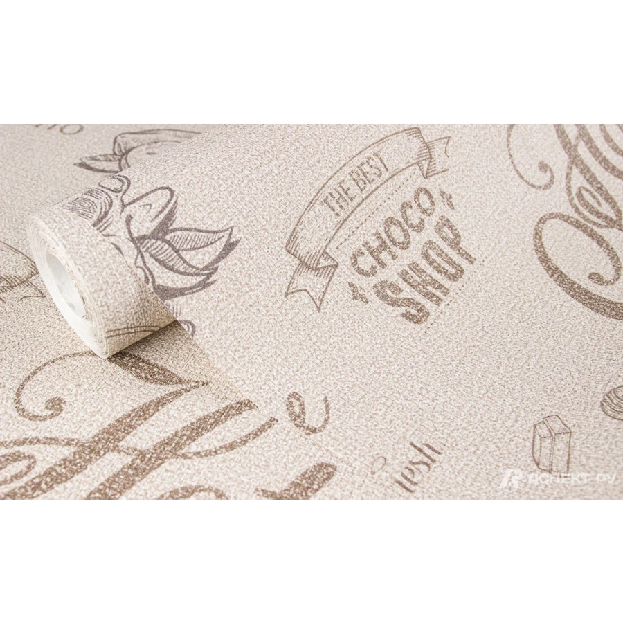 Обои флизелиновые Аспект Арриба Бежевый 70552-28 1,06х10,05 м