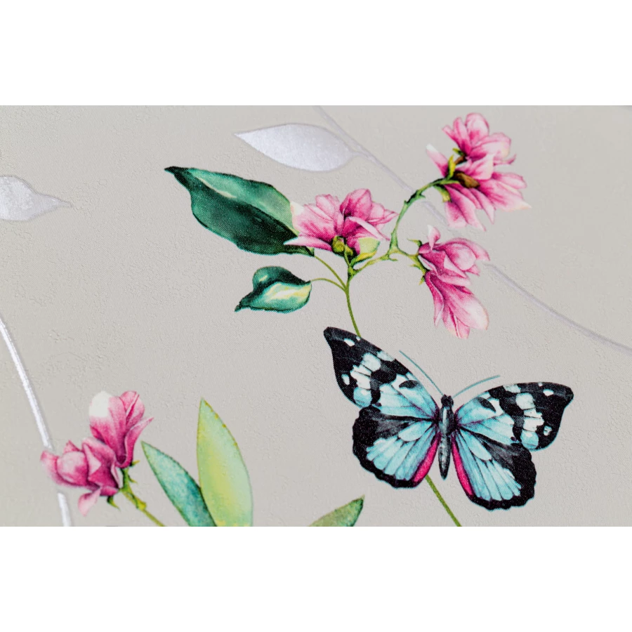 Обои флизелиновые Palitra Home HomeColor Summer серые HC71517-47 1.06х10.05 м