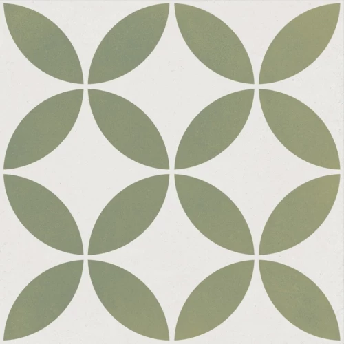 Керамогранит Harmony Peronda Mayari Green Petals LT матовый зеленый 3386037798 22,3х22,3 см