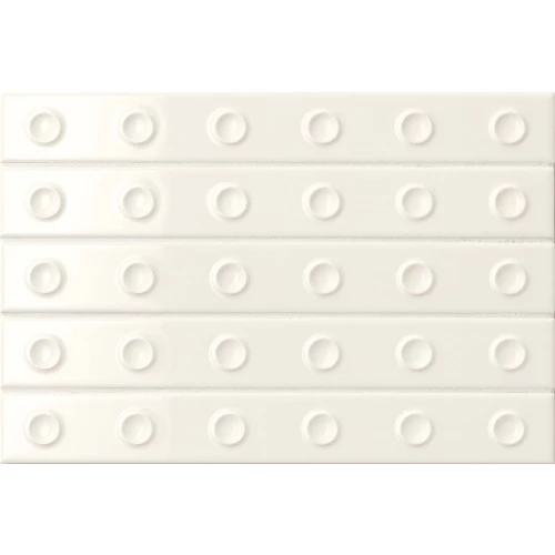 Плитка настенная Mutina Пунто Довн Глоссй Блансо / Punto Down Glossy Blanco глянцевая белая BOPDLG01 31,5х21,1 см