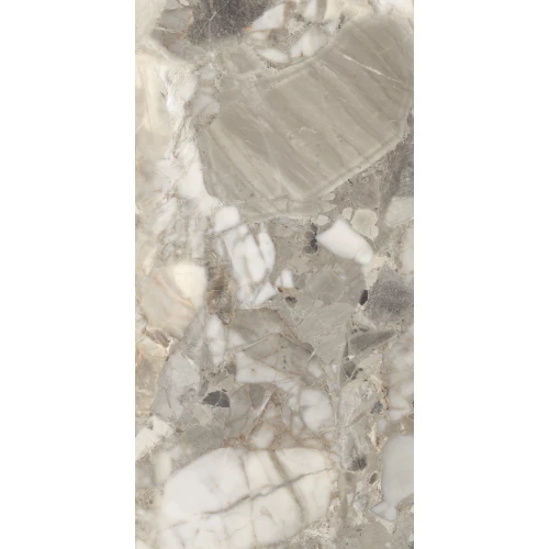 Керамогранит Arcadia Ceramica Aragonite White Full Polished серый FP1036-A 120х60 см