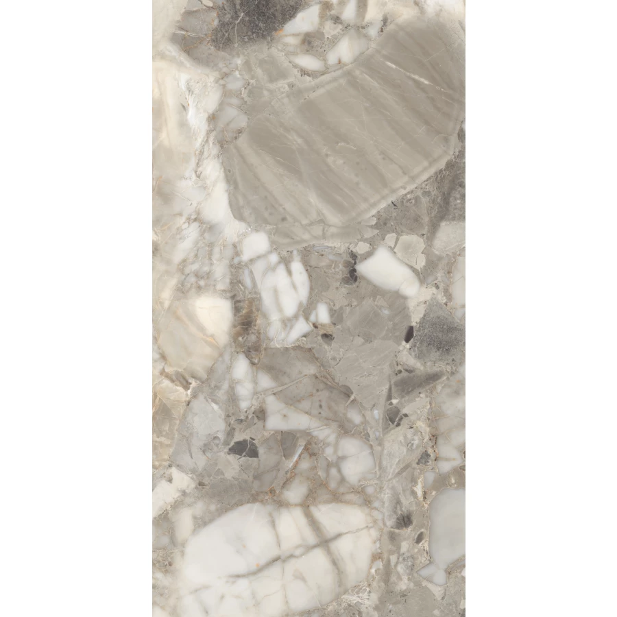 Керамогранит Arcadia Ceramica Aragonite White Full Polished серый FP1036-A 120х60 см