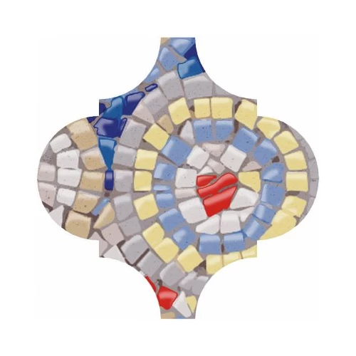 Декор Kerama Marazzi Арабески Майолика Гауди OP\A170\65000 6,5*6,5 см