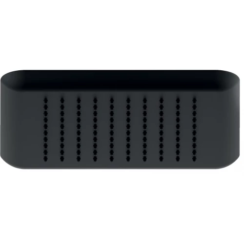 Верхний душ Nobili Velvet black AD139/122BM 24 см