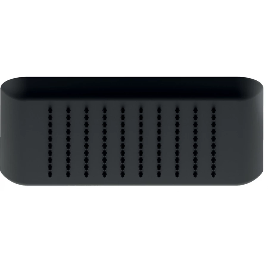 Верхний душ Nobili Velvet black AD139/122BM 24 см