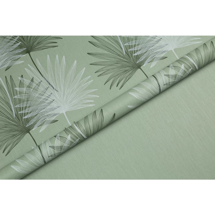 Обои флизелиновые Palitra Home HomeColor Palma зелёные HC72073-71 1,06х10,05 м