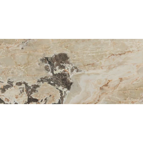 Керамогранит Rex Ceramiche Magnum Onyx&More Golden Blend Satin 6mm 766025 280х120 см