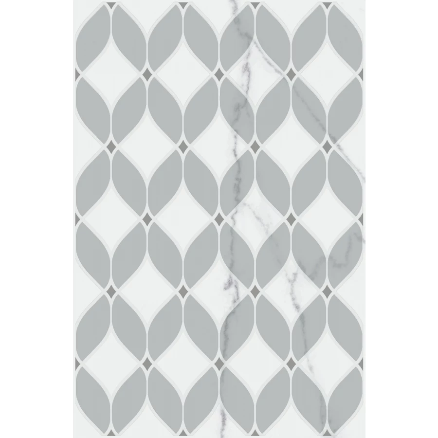 Декор Kerama Marazzi Мираколи глянцевый белый VT/A623/8376 30x20 см