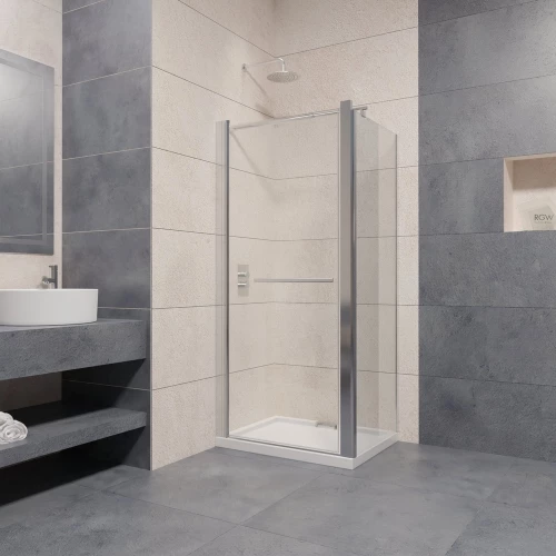 Душевой уголок RGW PA-48 PA-03 + Z-12 + держатель Прозрачное 04084867-11 60х70 см