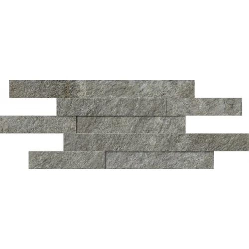 Керамогранит Italon Магма Фог Брик 3D матовый серый 620110000252 78х28 см
