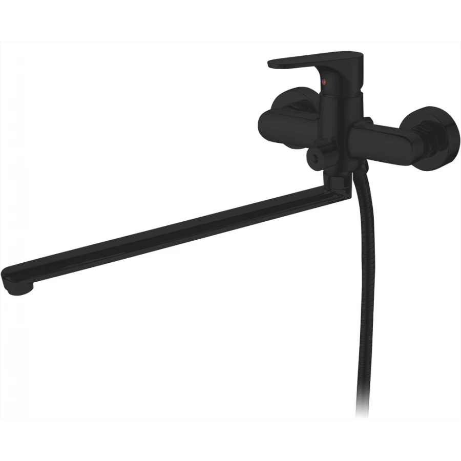 Смеситель для ванны Abber Eleganz, AF8314B черный