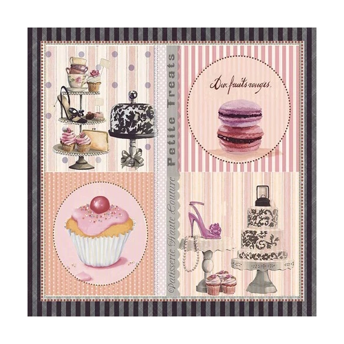 Декор Absolut Keramika Monocolor 10x20 Decor Kitchen 02 KL AK0153 20x20 см