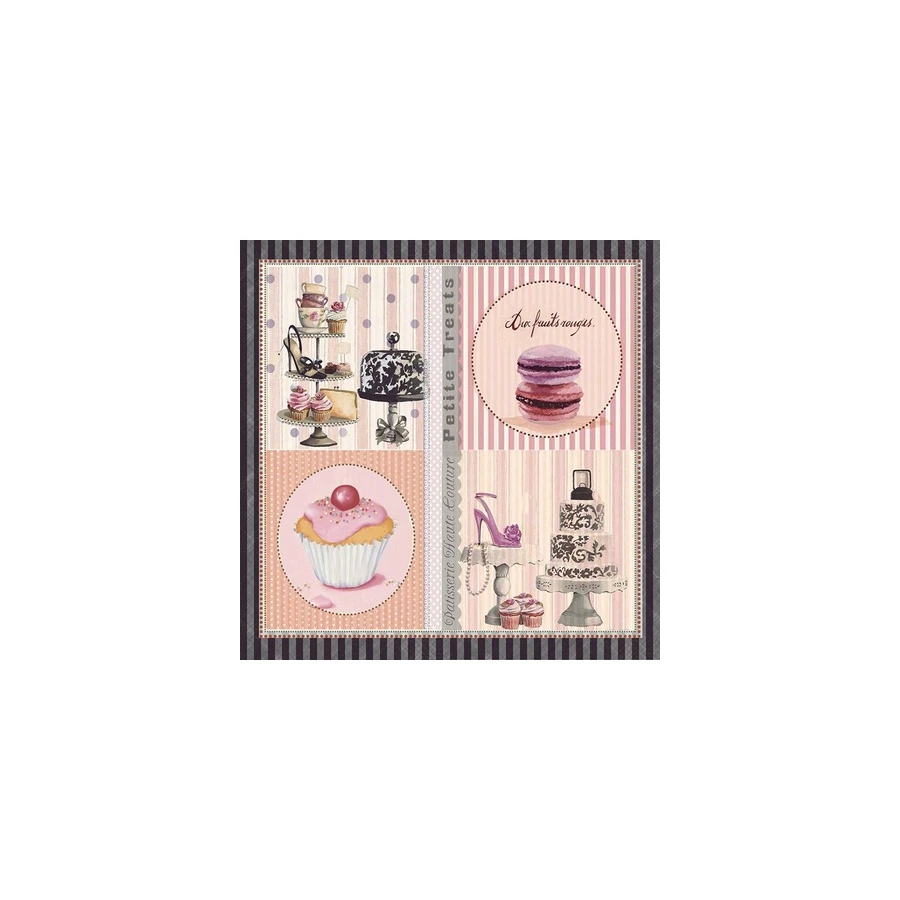 Декор Absolut Keramika Monocolor 10x20 Decor Kitchen 02 KL AK0153 20x20 см