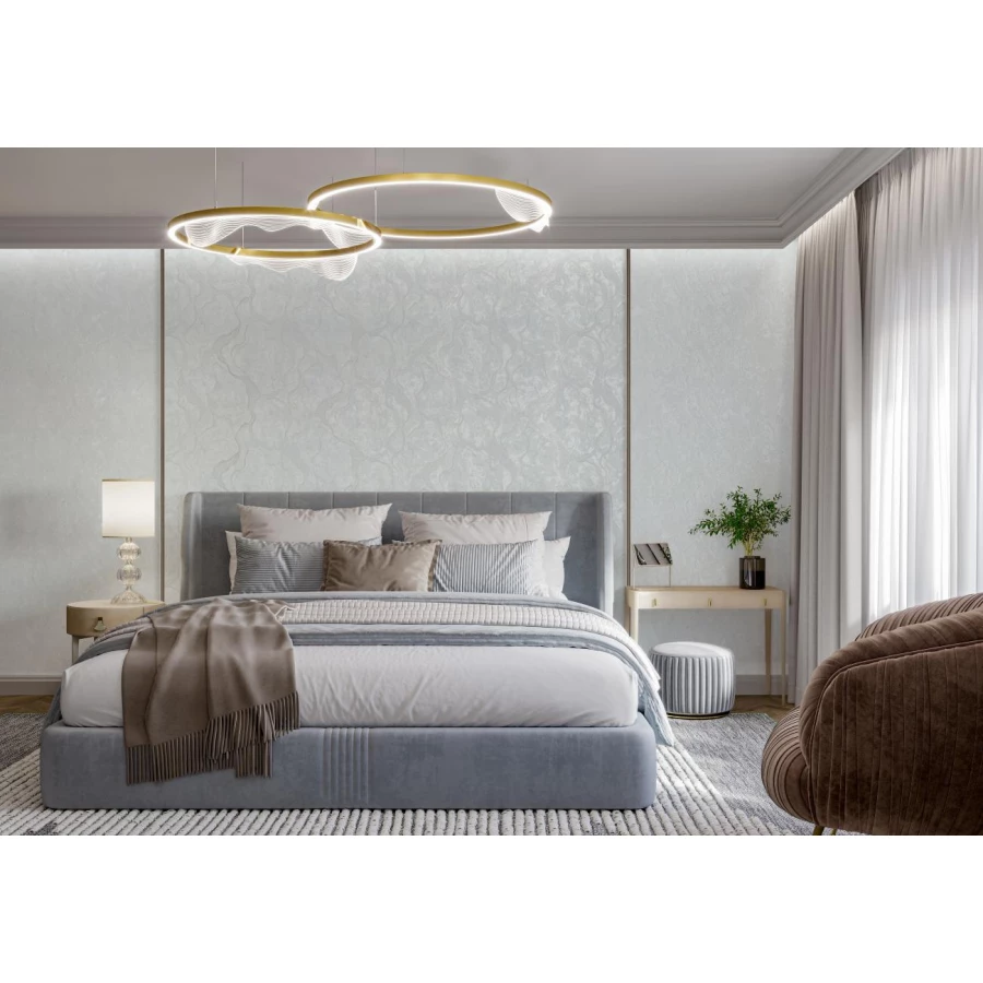 Обои флизелиновые Palitra Life Sumatra Палитра голубой PL72314-16 1,06х10,05 м