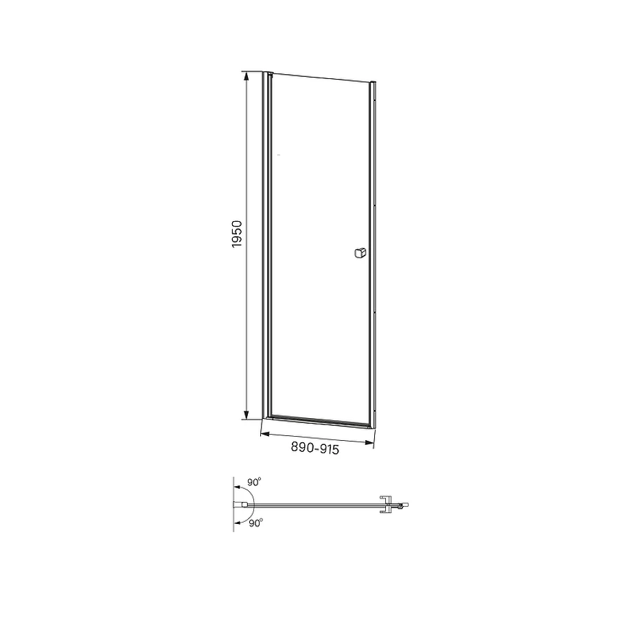 Душевое ограждение IDDIS Ray RAY6CP9i69