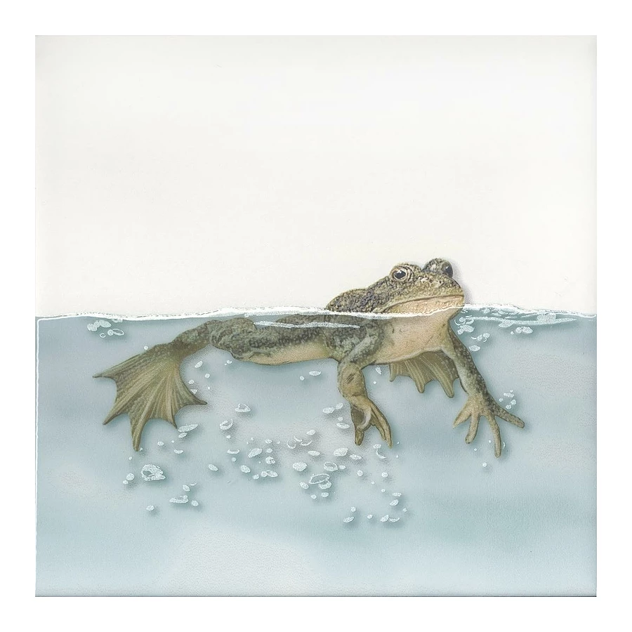 Декор Kerama Marazzi Чудо-озеро 5 полуматовый голубой VT/A472/5009 20x20 см