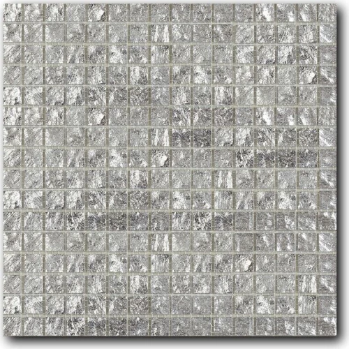 Стеклянная мозаика Art&Natura Murano Specchio 1 10x10 глянцевая серая MS1-10x10N 30х30 см