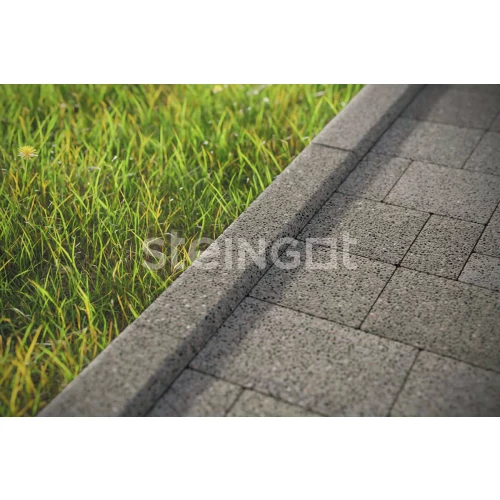 Тротуарная плитка Steingot Садовый Fumo Bello серая 24379 1000х200х80 мм