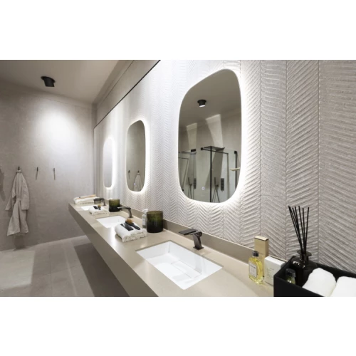 Плитка настенная Porcelanosa Сорал Сализа Спига / Coral Caliza Spiga матовая бежевая 100330304 120х45 см