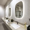 Плитка настенная Porcelanosa Сорал Сализа Спига / Coral Caliza Spiga матовая бежевая 100330304 120х45 см