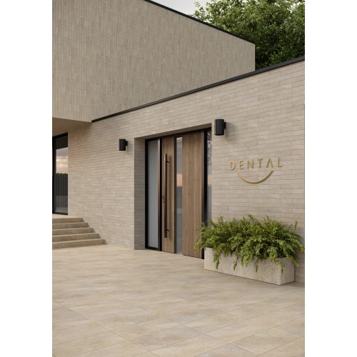 Плитка базовая Ceramika Paradyz Eremite Crema Klinkier Struktura Mat 60х30 см