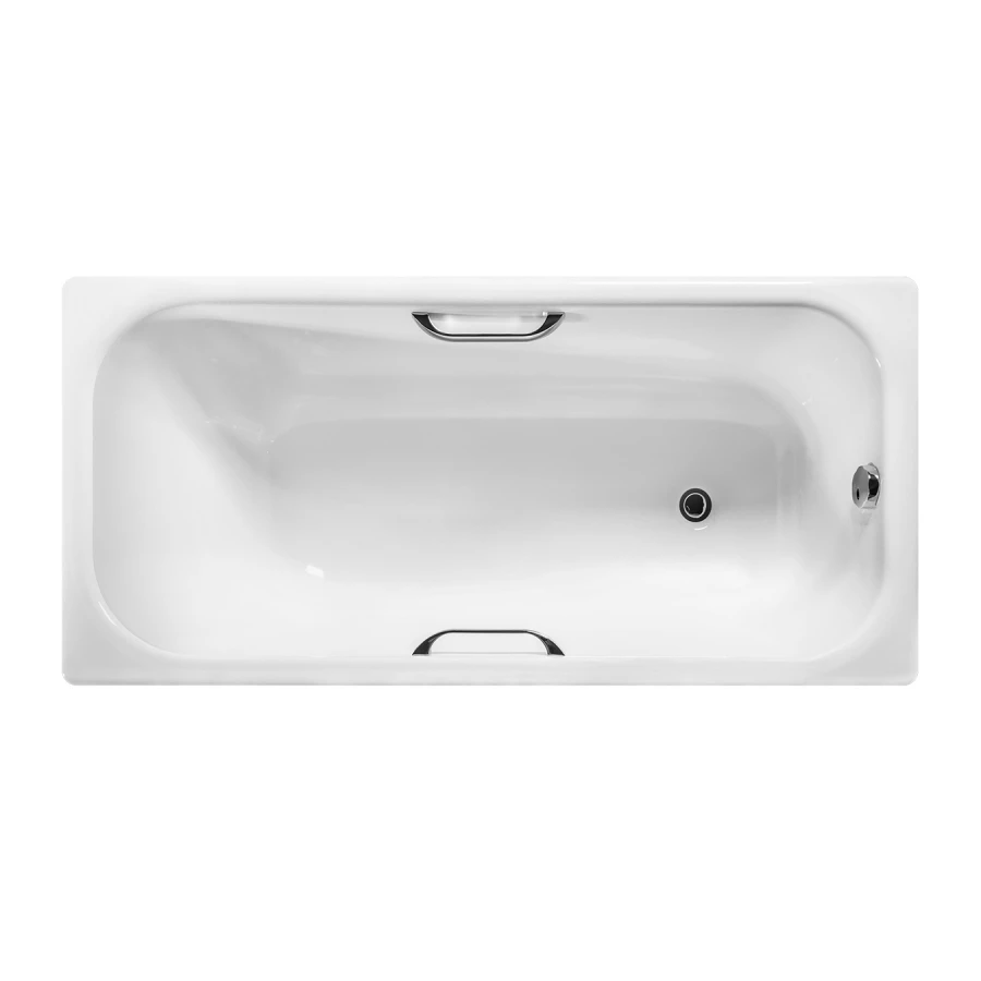 Чугунная ванна Wotte Start с отверстиями для ручек Start 1500x700UR 150х70 см