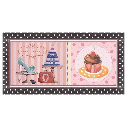 Декор Absolut Keramika Monocolor 10x20 Cenefa Kitchen 02 KL AK1119 20х10 см