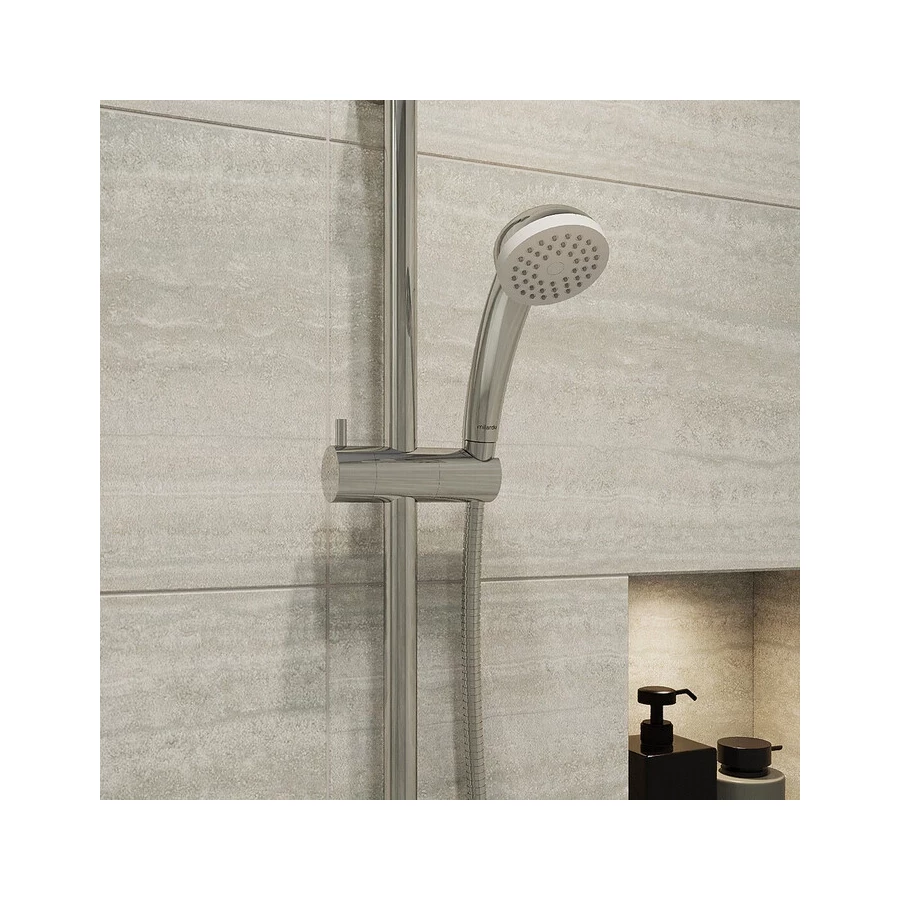 Лейка для душа Milardo Essential хром 1401F66M18