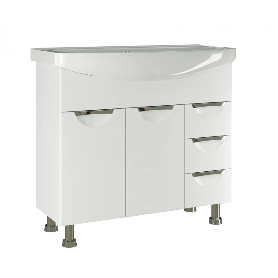 Тумба под раковину MixLine Элеганс-85 Этьен-85 542410 83,4х79 см