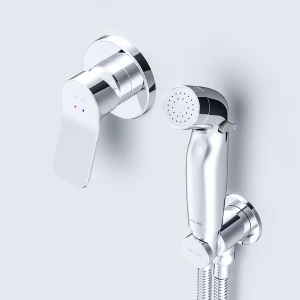 Смеситель Am Pm X-Joy монтируемый в стену с гигиеническим душем F40H85A00