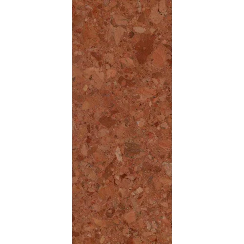 Керамогранит Santamargherita Marble 03 Rosso Verona глянцевый коричневый 305х124 см