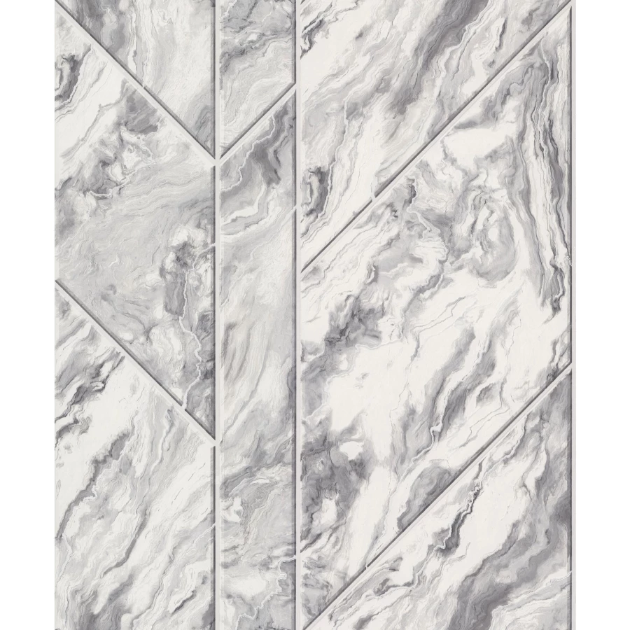 Обои виниловые Аспект Белфаст серые 10132-14 0,53х10,05 м