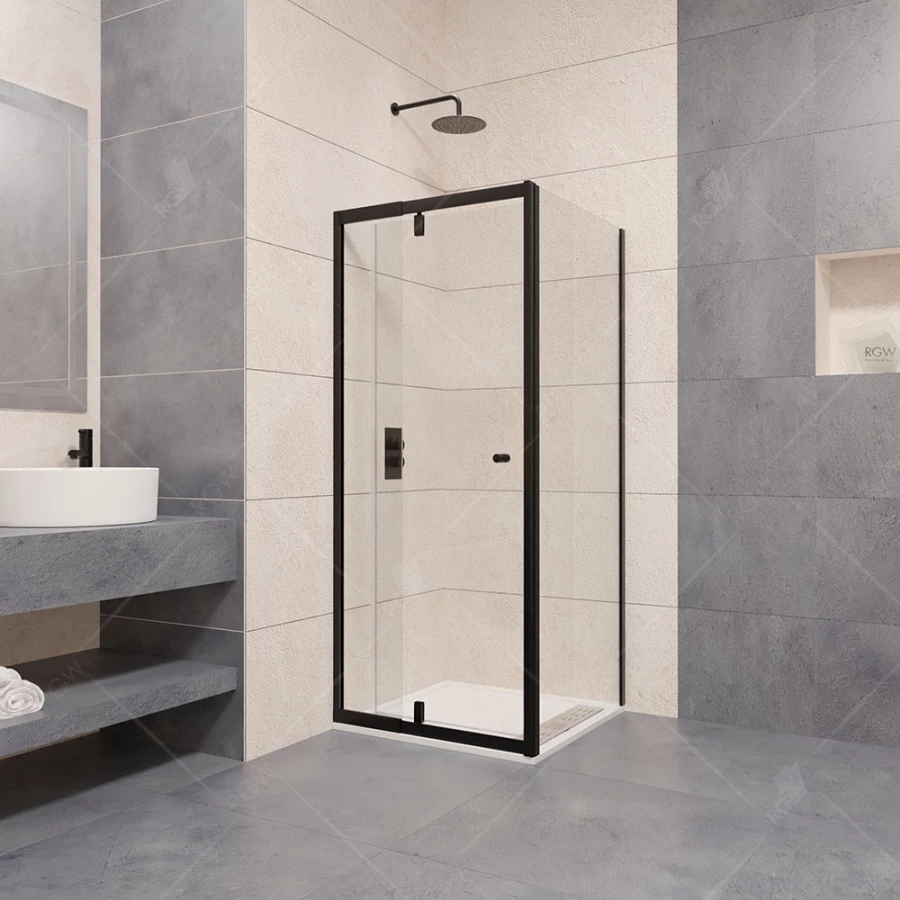 Душевой уголок RGW PA-44B PA-02B + Z-050-1B Прозрачное 04084409-014 100х90 см