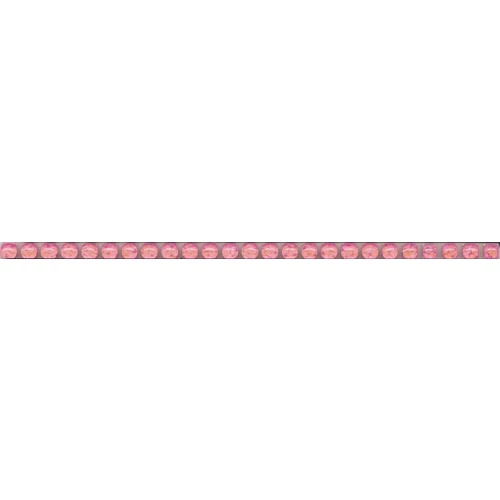 Плитка настенная Kerama Marazzi Граффити Бордюр Бисер глянцевый розовый POD007 20х0,6 см
